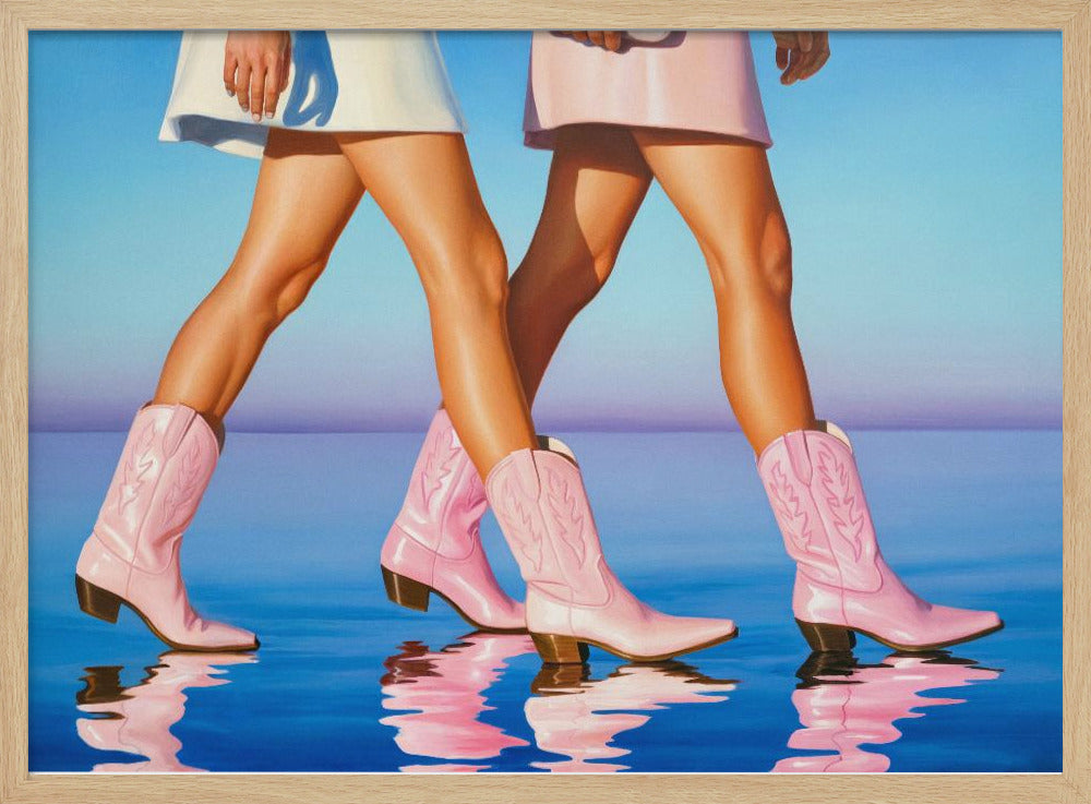 Walking On Water - Poster / Art Print