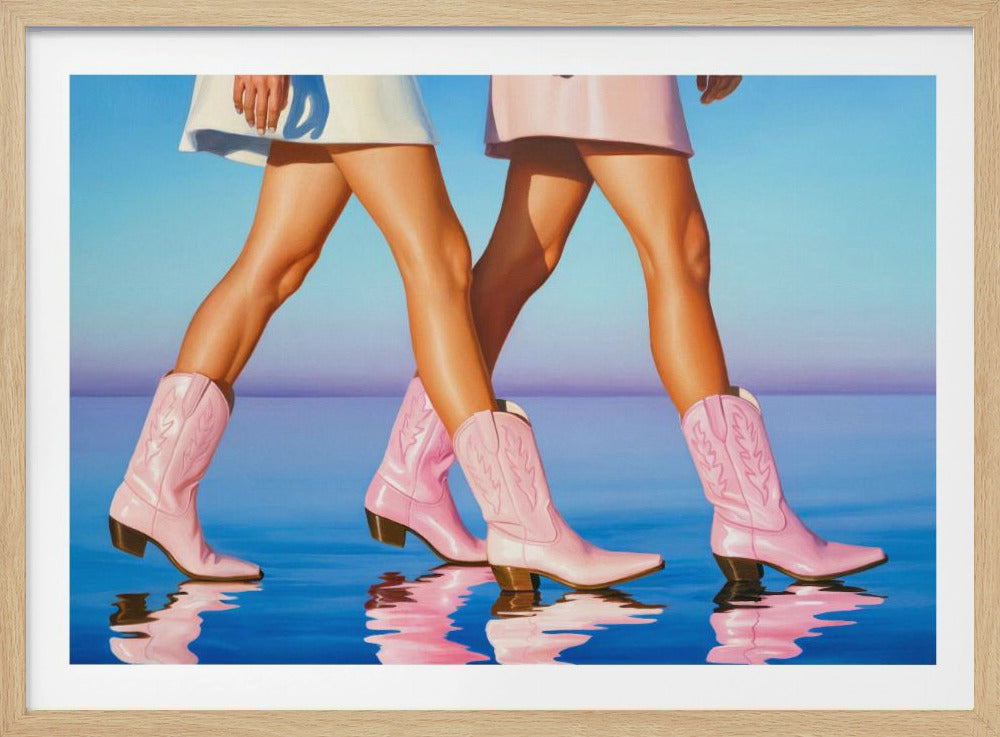 Walking On Water - Poster / Art Print