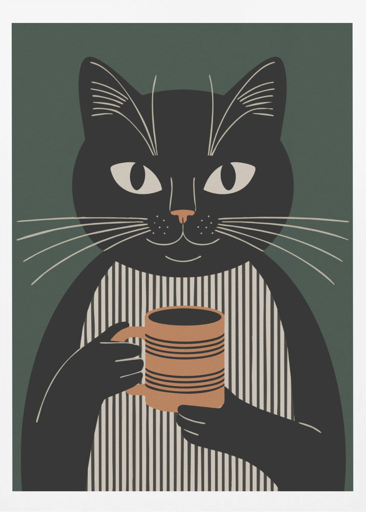 Morning Cat - Poster / Art Print