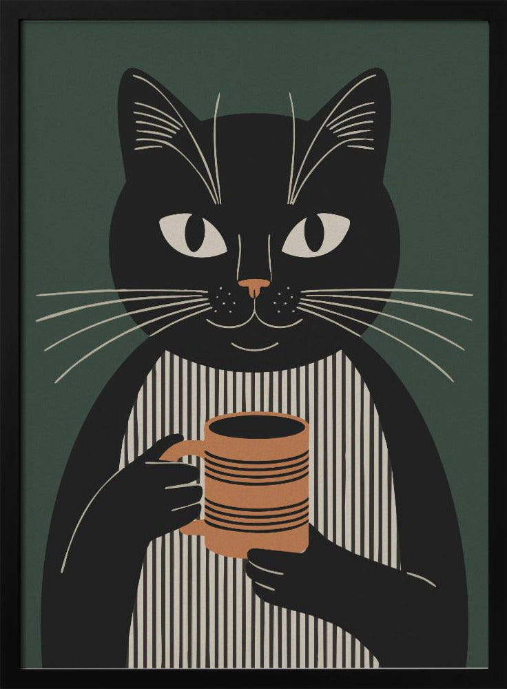 Morning Cat - Poster / Art Print