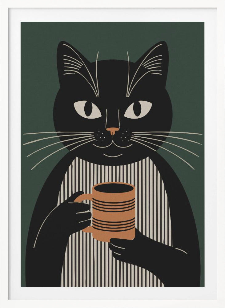 Morning Cat - Poster / Art Print