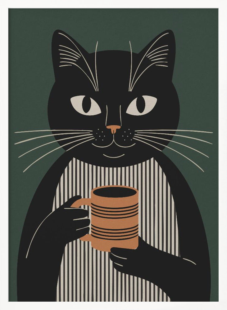 Morning Cat - Poster / Art Print