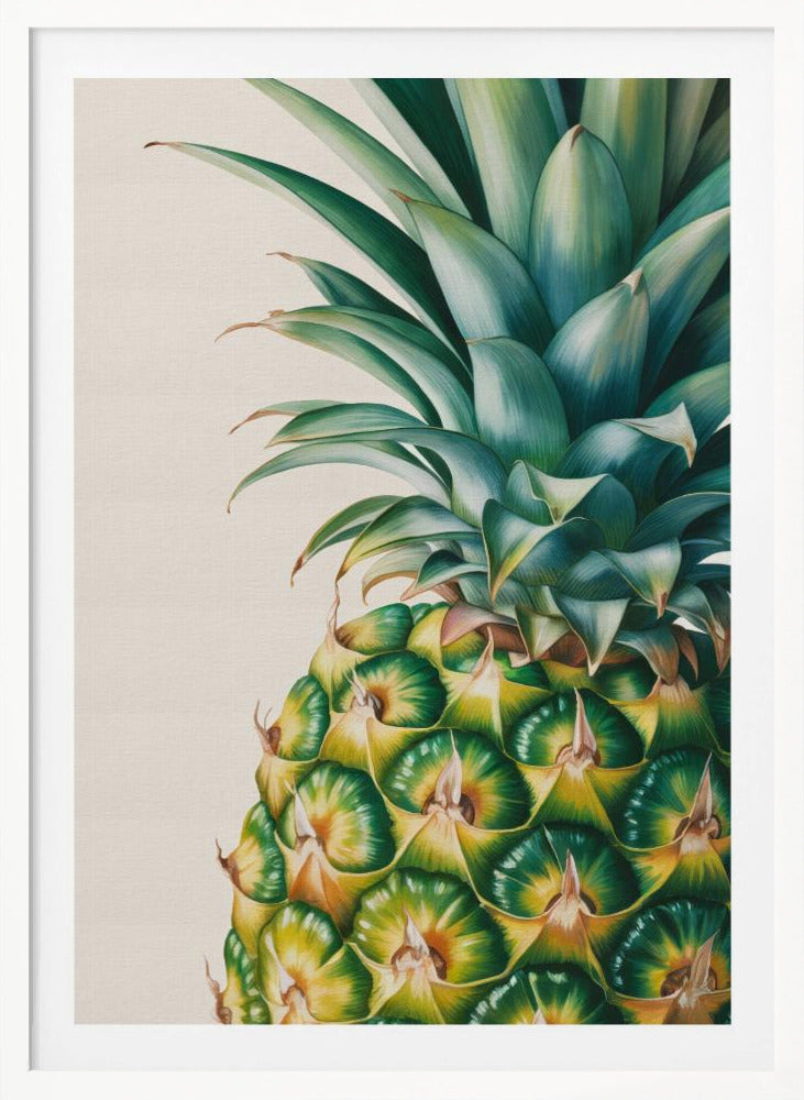 Pineapple Close Up - Poster / Art Print