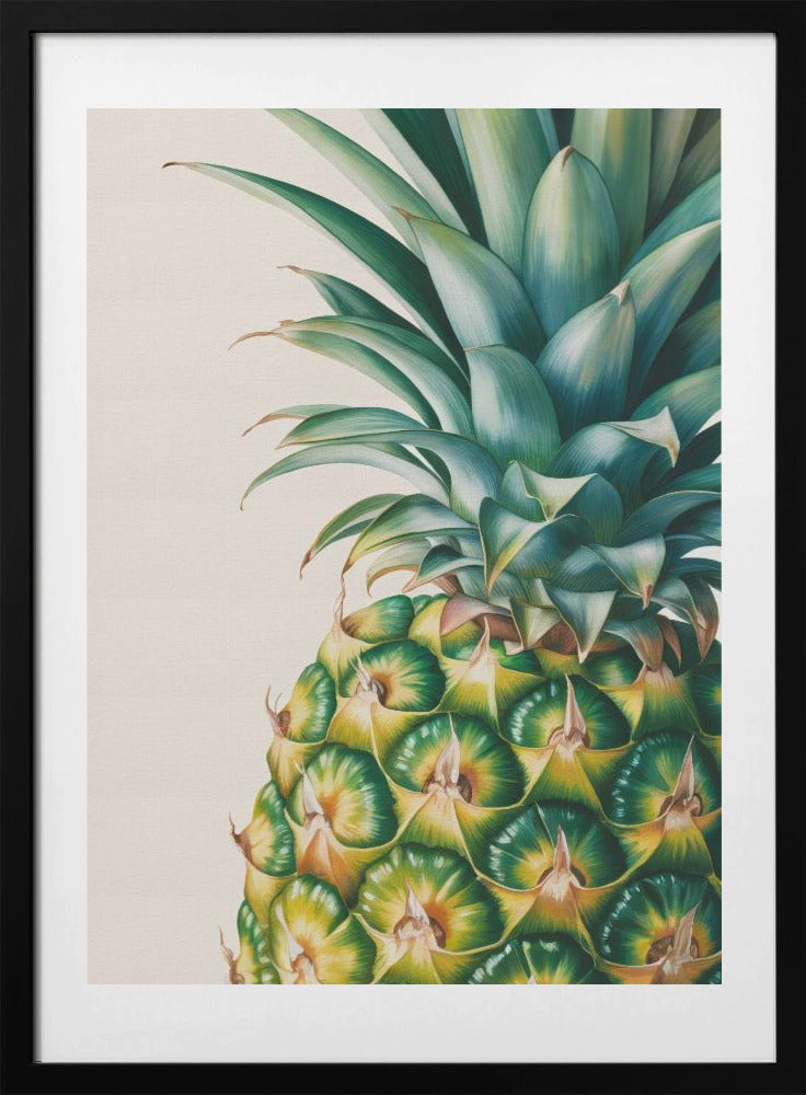 Pineapple Close Up - Poster / Art Print