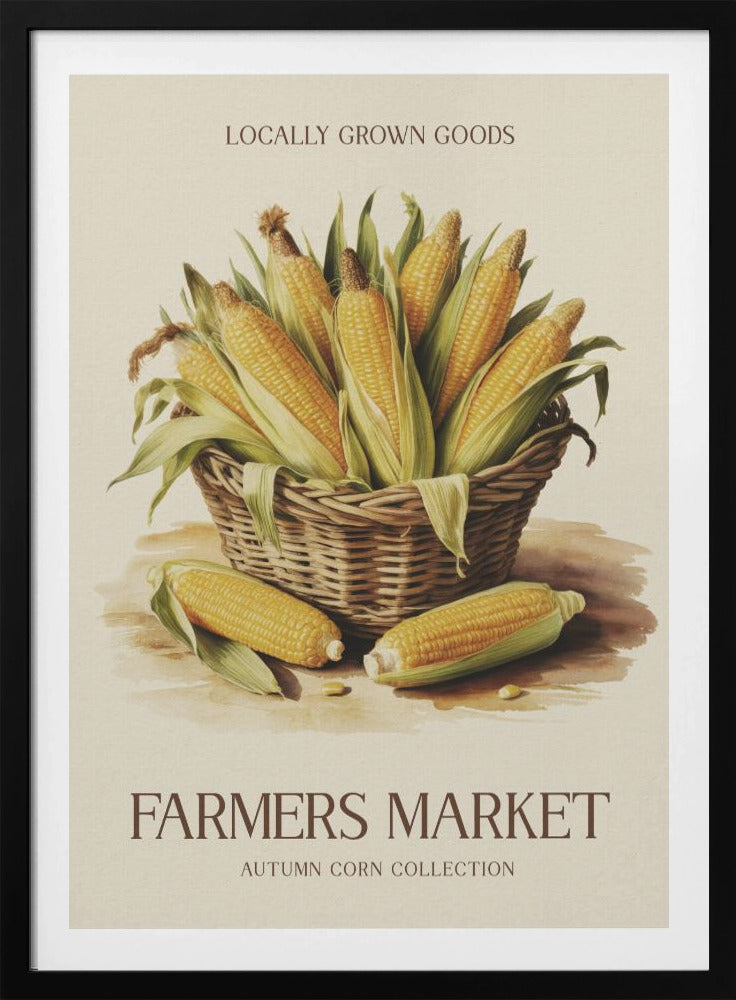 Farmers Market Corn - Poster / Art Print