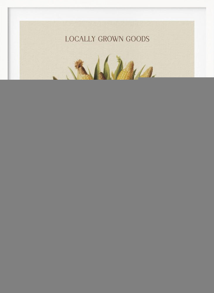 Farmers Market Corn - Poster / Art Print