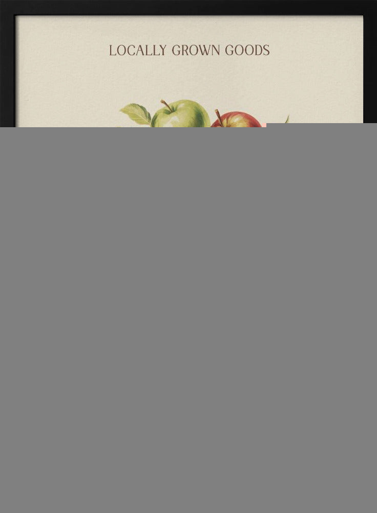 Farmers Market Apple - Poster / Art Print