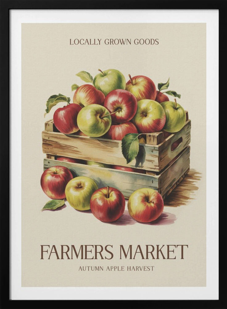 Farmers Market Apple - Poster / Art Print