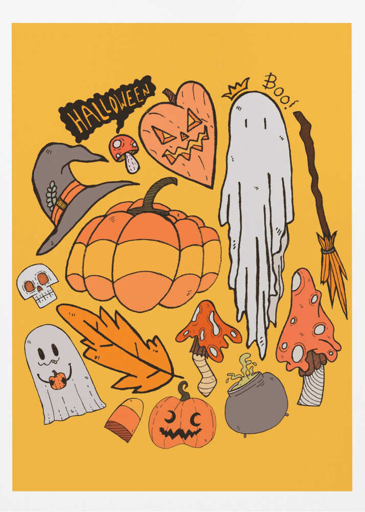 Halloween vibes 2 - Poster / Art Print