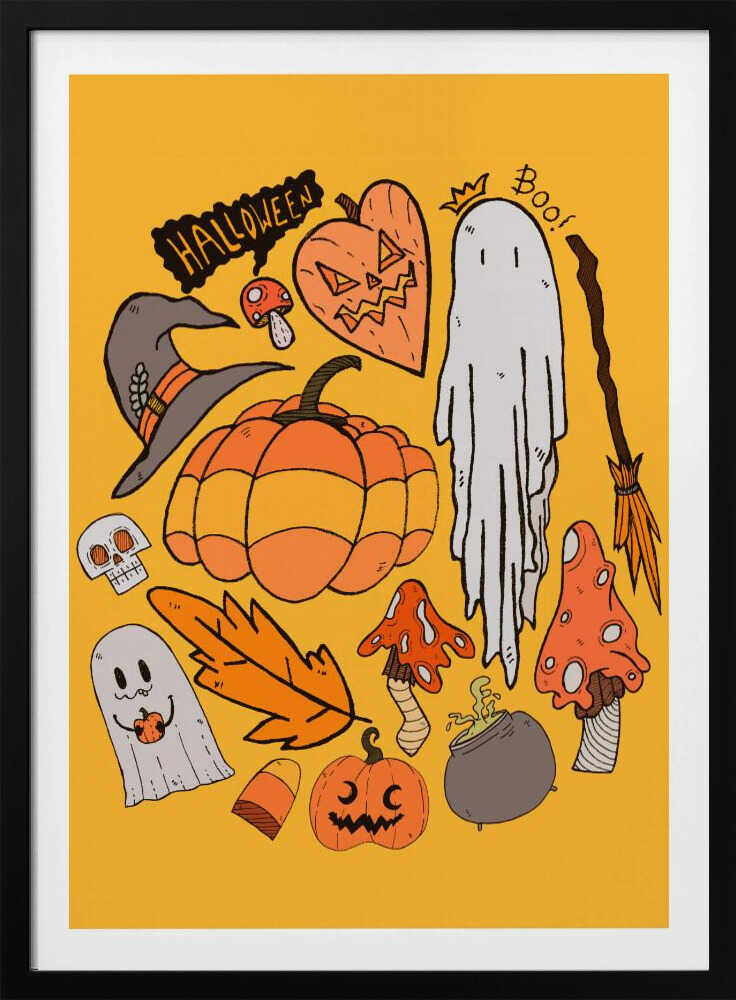 Halloween vibes 2 - Poster / Art Print