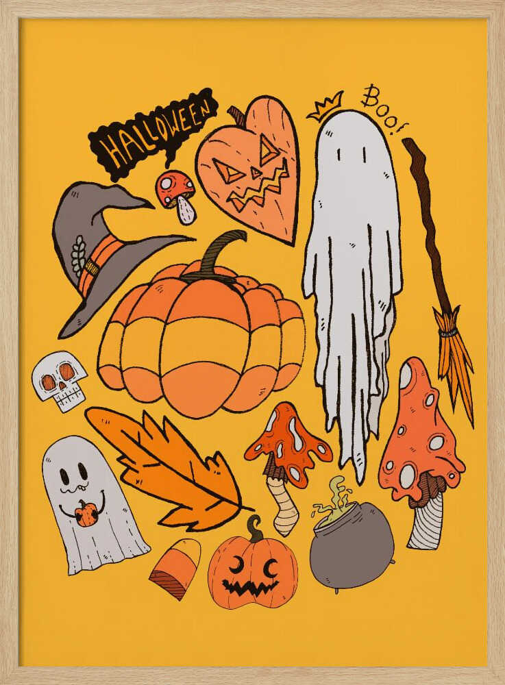 Halloween vibes 2 - Poster / Art Print