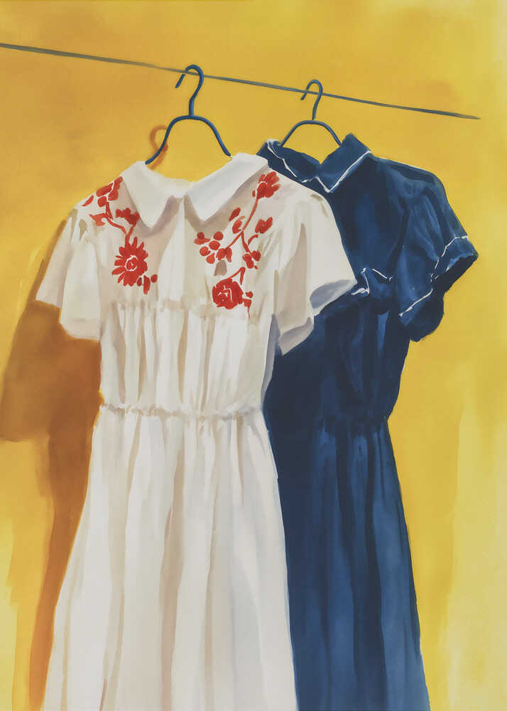 Two Dresses - Poster / Art Print