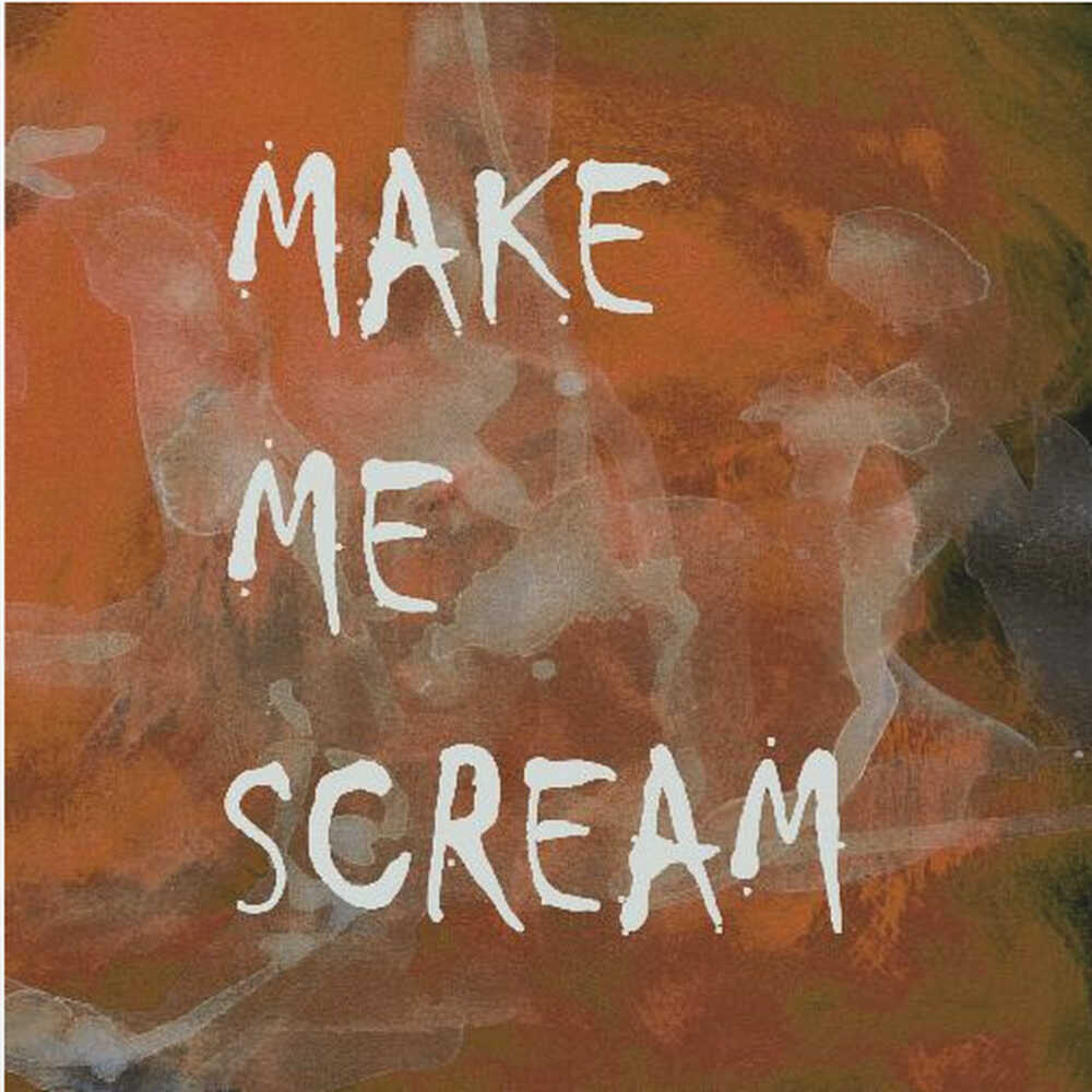 Background 2 Make Me Scream All Caps Copper Terracotta - Poster / Art Print