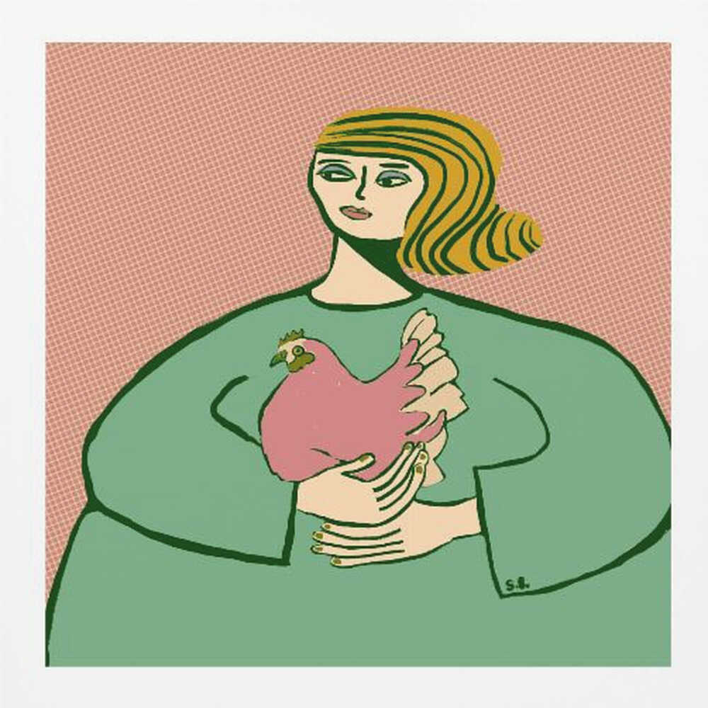 Chicken lady - Poster / Art Print