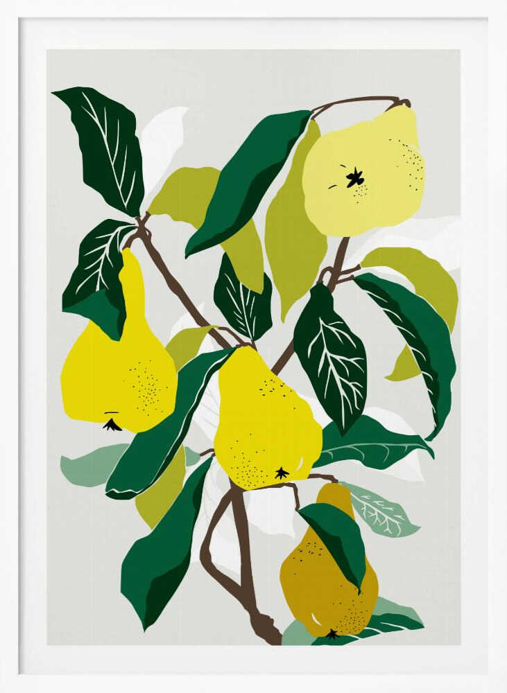 Yellow Pears - Poster / Art Print