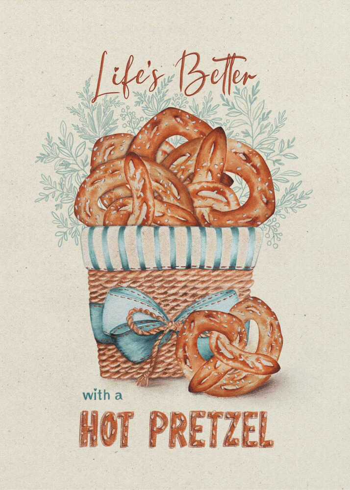 Pretzel - Poster / Art Print