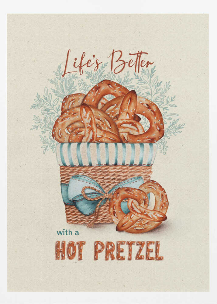 Pretzel - Poster / Art Print