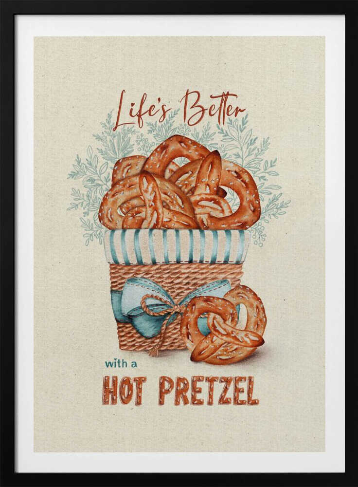 Pretzel - Poster / Art Print