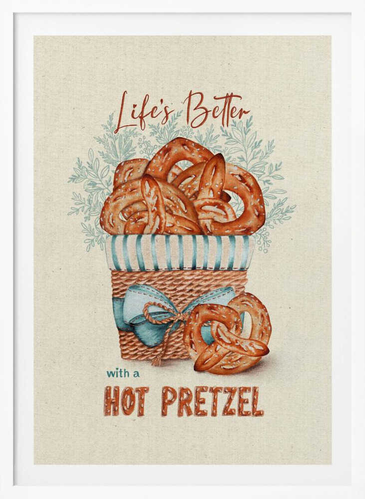 Pretzel - Poster / Art Print