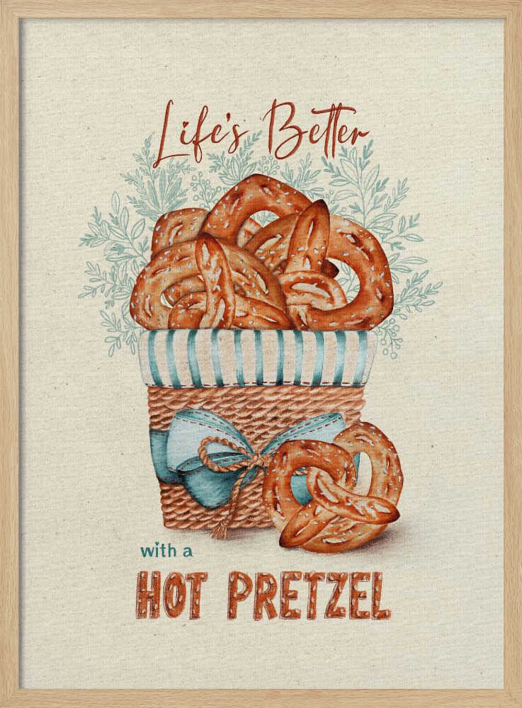 Pretzel - Poster / Art Print
