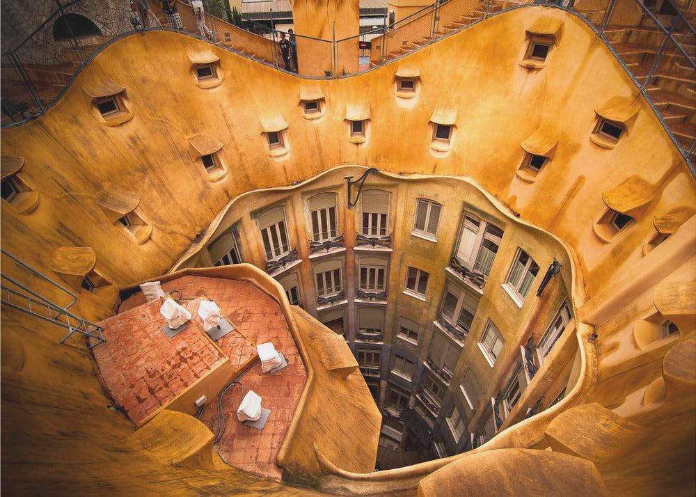 Antoni Gaudí’s La Pedrera  © Nora De Angelli - Poster / Art Print