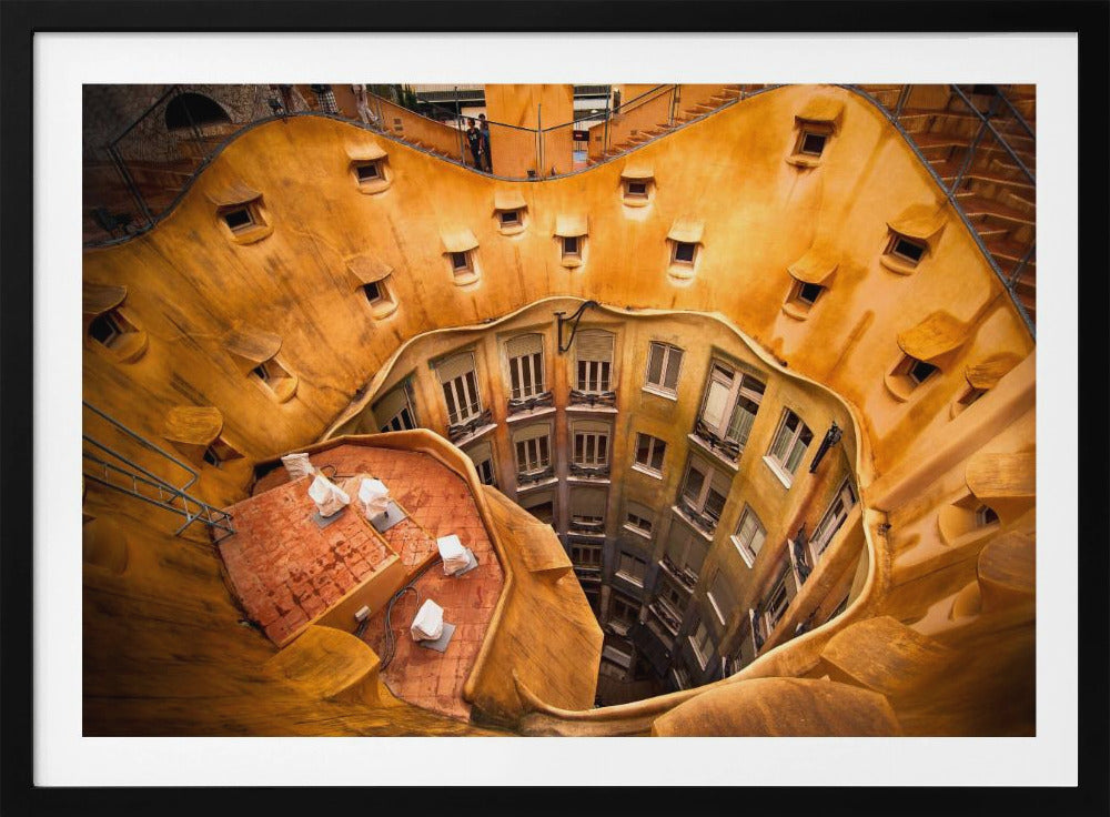 Antoni Gaudí’s La Pedrera  © Nora De Angelli - Poster / Art Print