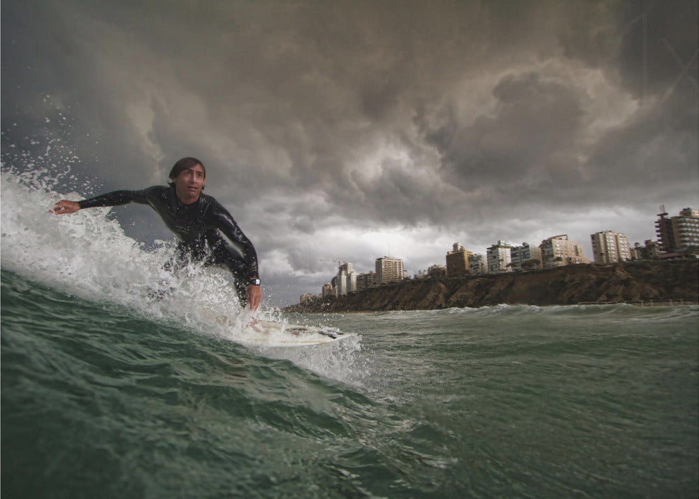 Apocalyptic Surfer - Poster / Art Print