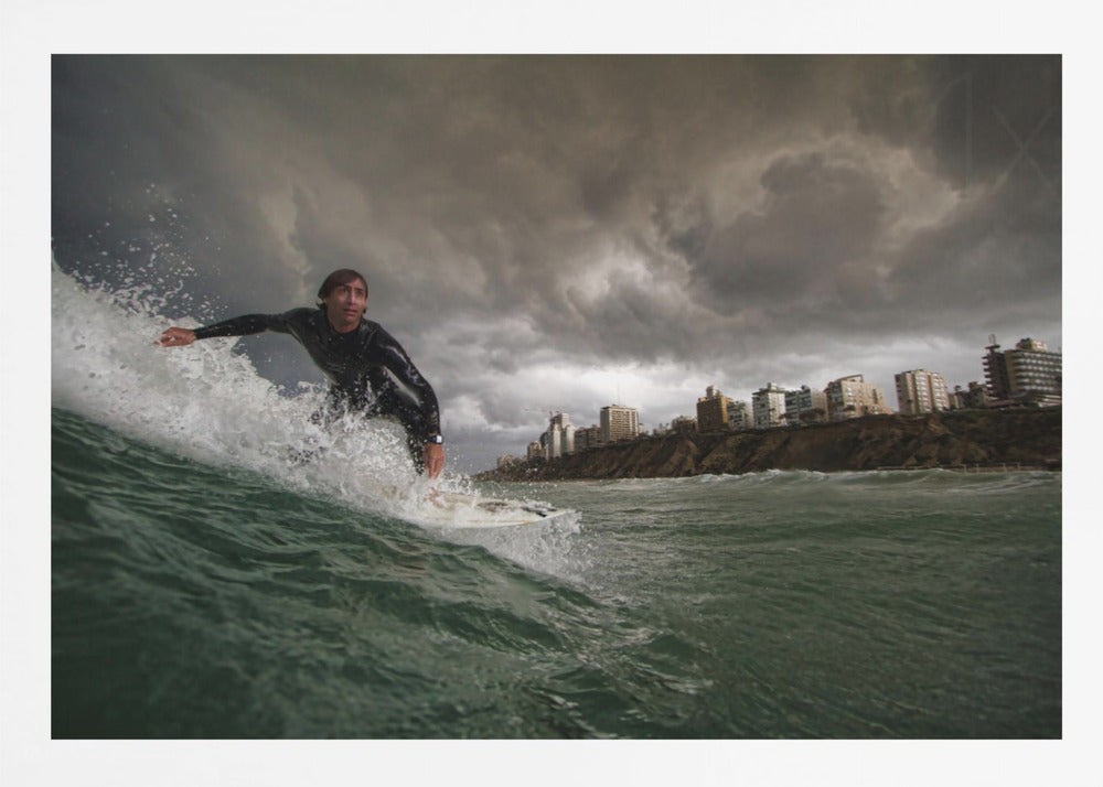 Apocalyptic Surfer - Poster / Art Print