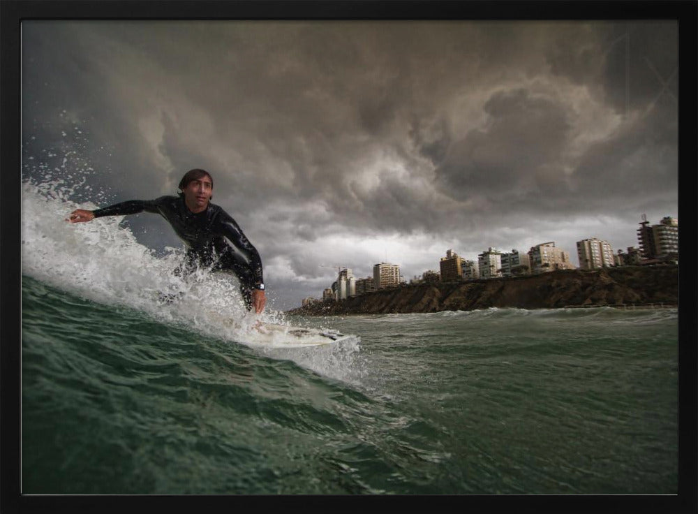 Apocalyptic Surfer - Poster / Art Print
