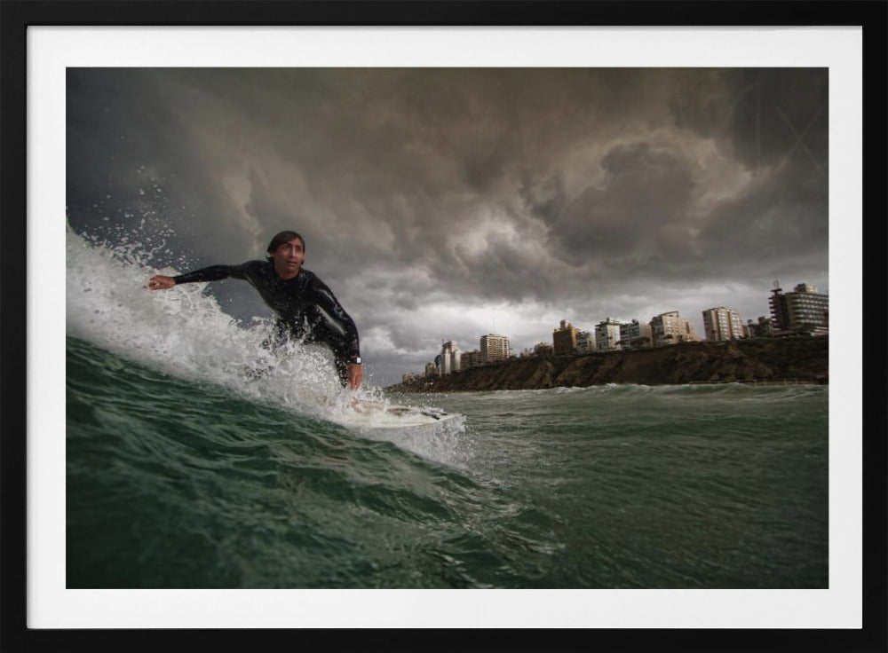 Apocalyptic Surfer - Poster / Art Print