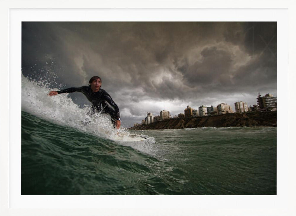 Apocalyptic Surfer - Poster / Art Print