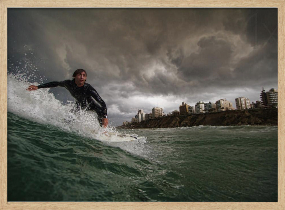 Apocalyptic Surfer - Poster / Art Print