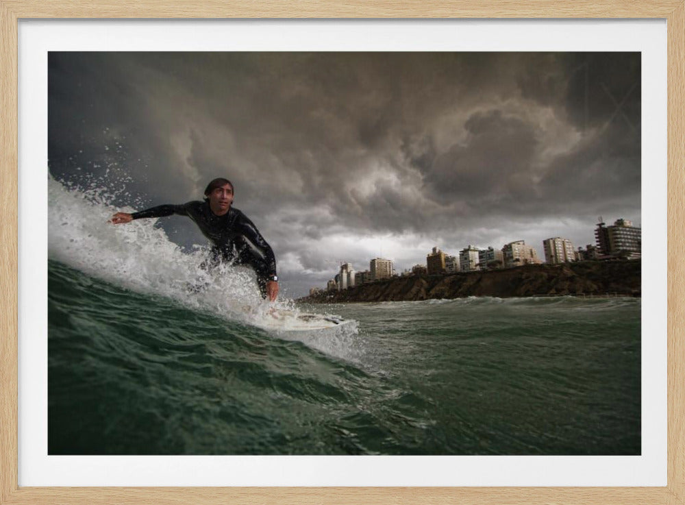 Apocalyptic Surfer - Poster / Art Print