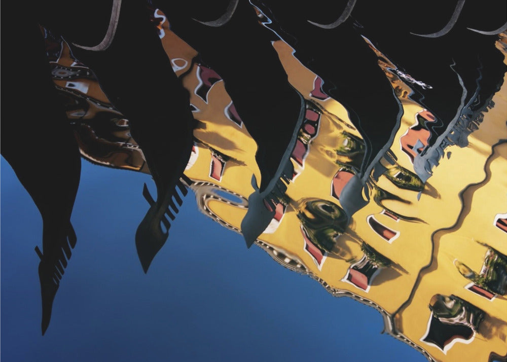 Venice - Gondola - Reflex - Poster / Art Print