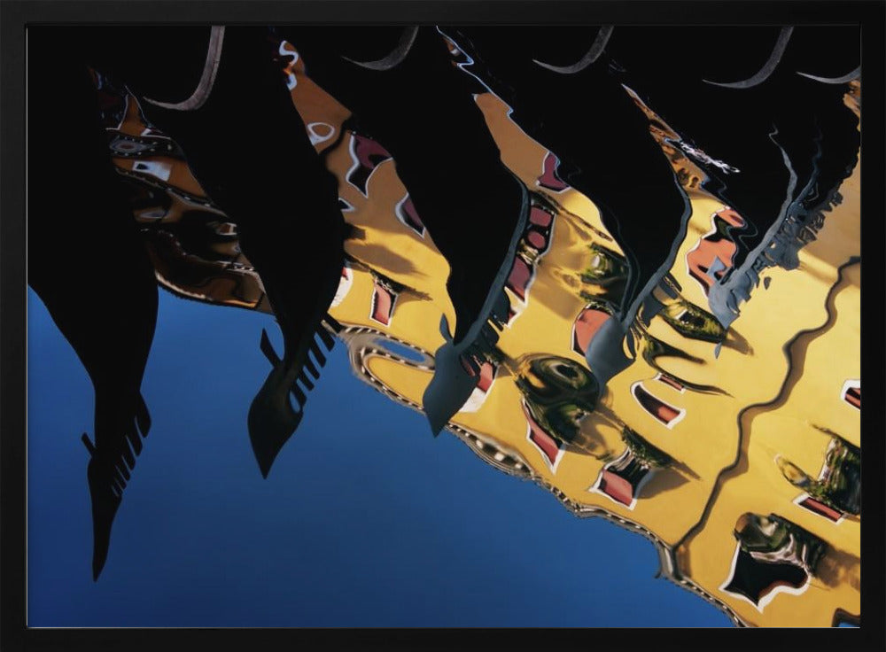 Venice - Gondola - Reflex - Poster / Art Print