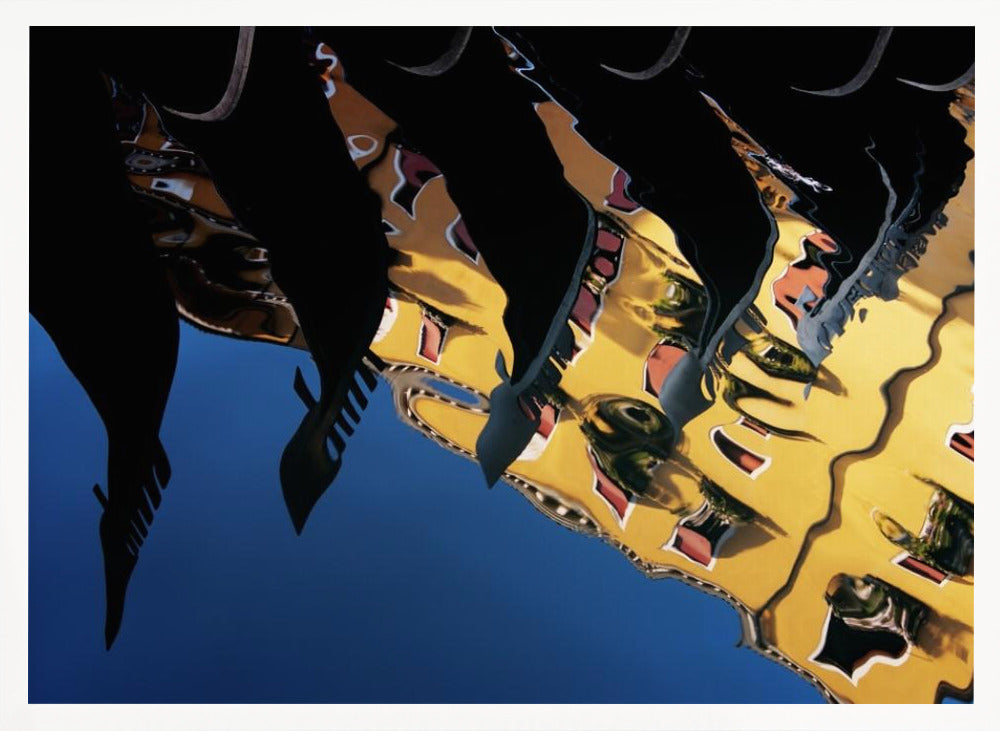 Venice - Gondola - Reflex - Poster / Art Print