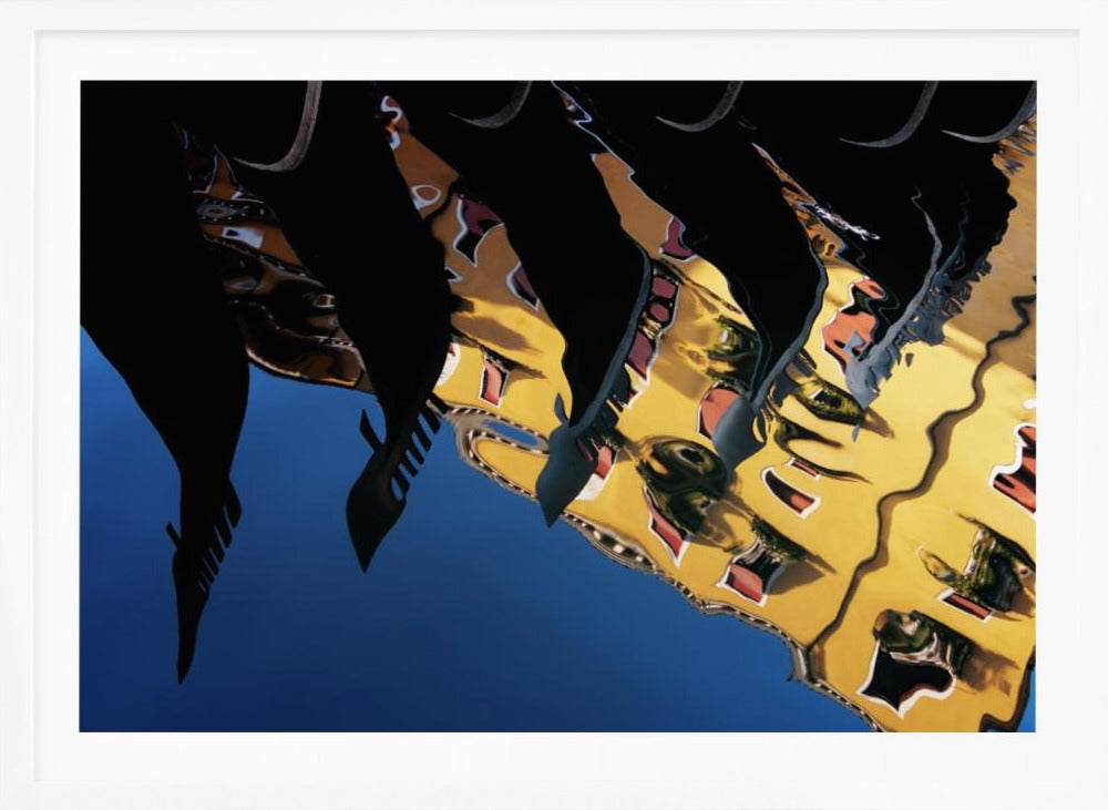 Venice - Gondola - Reflex - Poster / Art Print