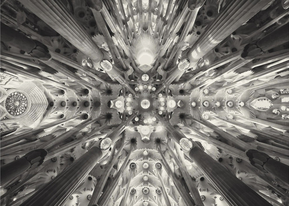 Artificial forest - Sagrada Familia - Poster / Art Print