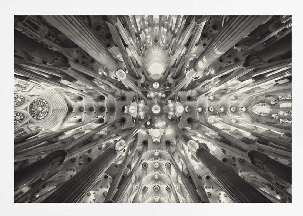 Artificial forest - Sagrada Familia - Poster / Art Print