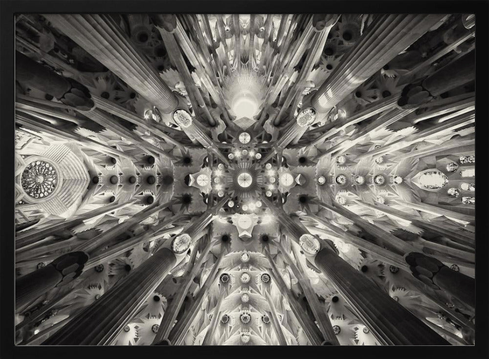 Artificial forest - Sagrada Familia - Poster / Art Print