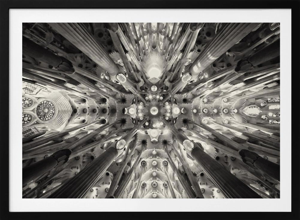 Artificial forest - Sagrada Familia - Poster / Art Print