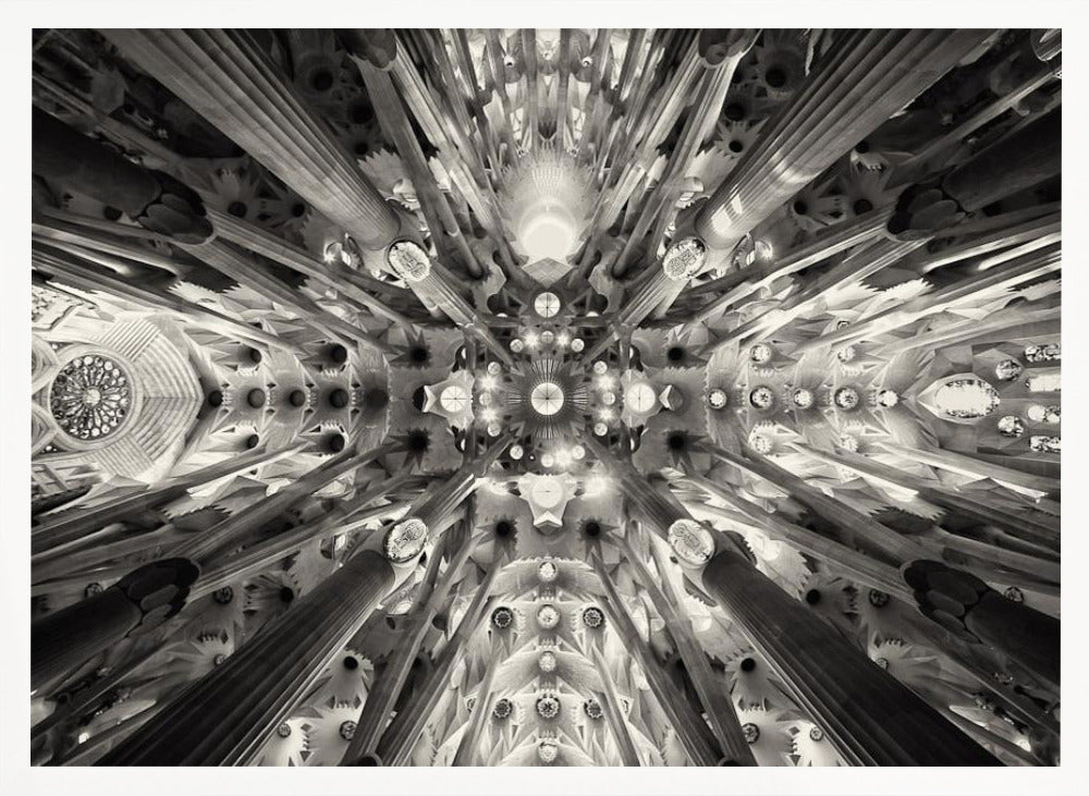 Artificial forest - Sagrada Familia - Poster / Art Print