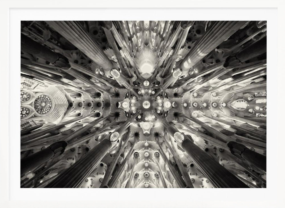 Artificial forest - Sagrada Familia - Poster / Art Print