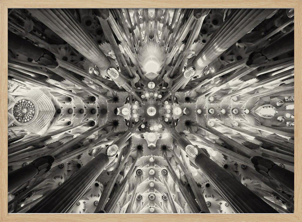 Artificial forest - Sagrada Familia - Poster / Art Print