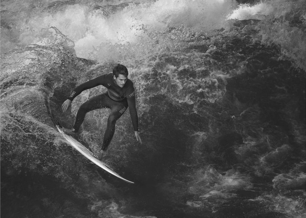 surfing to kingdom come - Poster / Art Print