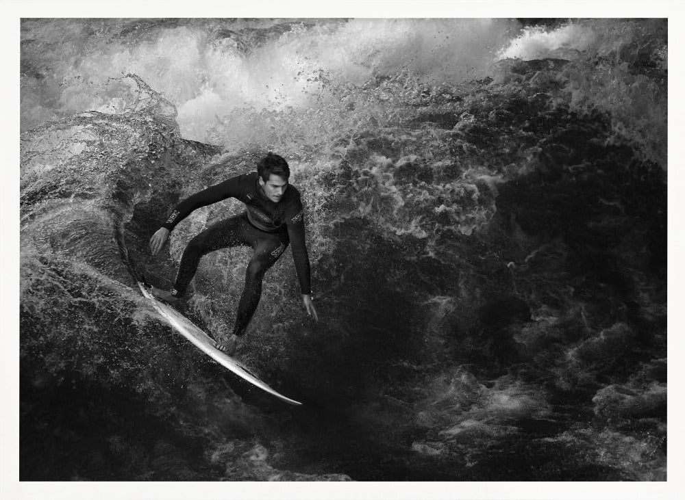 surfing to kingdom come - Poster / Art Print
