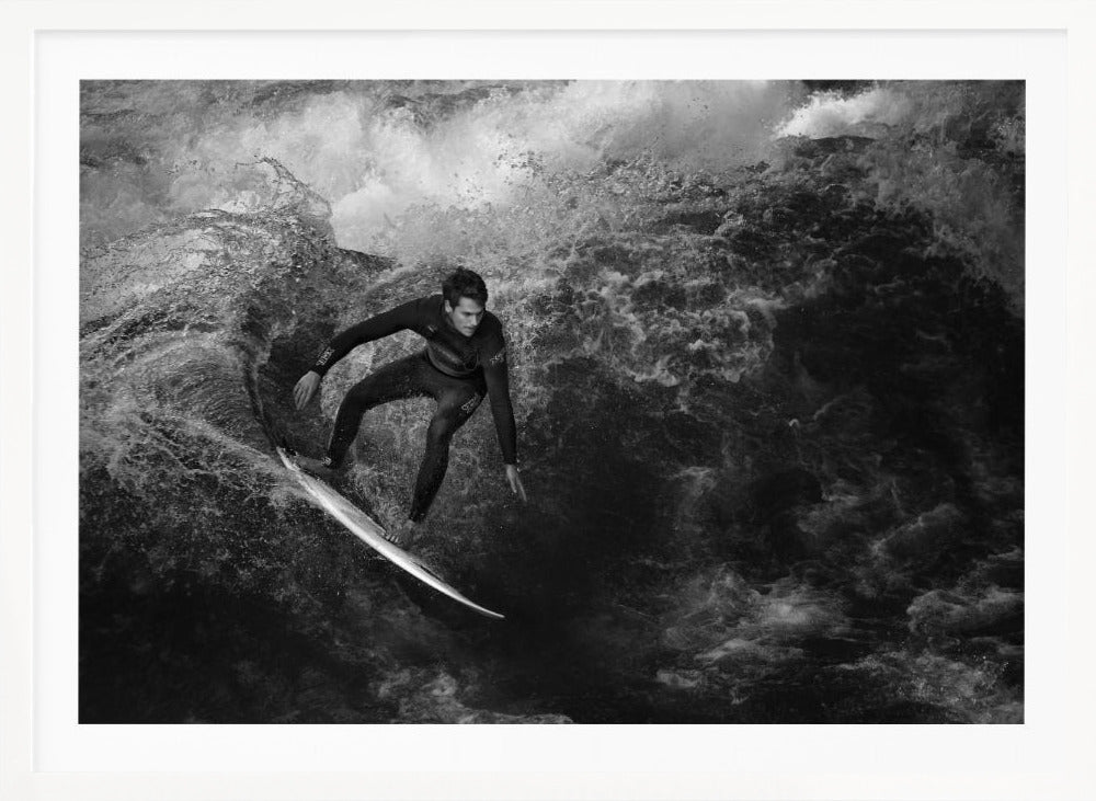 surfing to kingdom come - Poster / Art Print