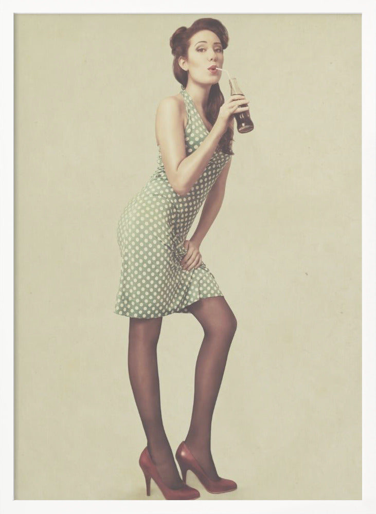 Pin Up Girl - Poster / Art Print