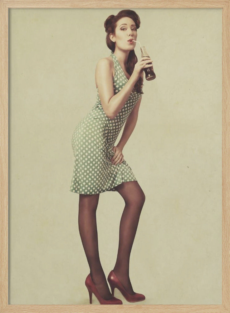 Pin Up Girl - Poster / Art Print