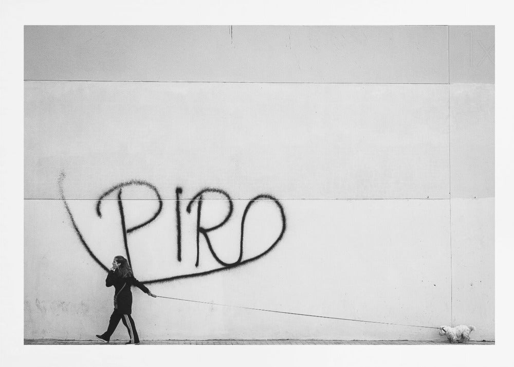 The Lady with the Dog - Poster / Art Print